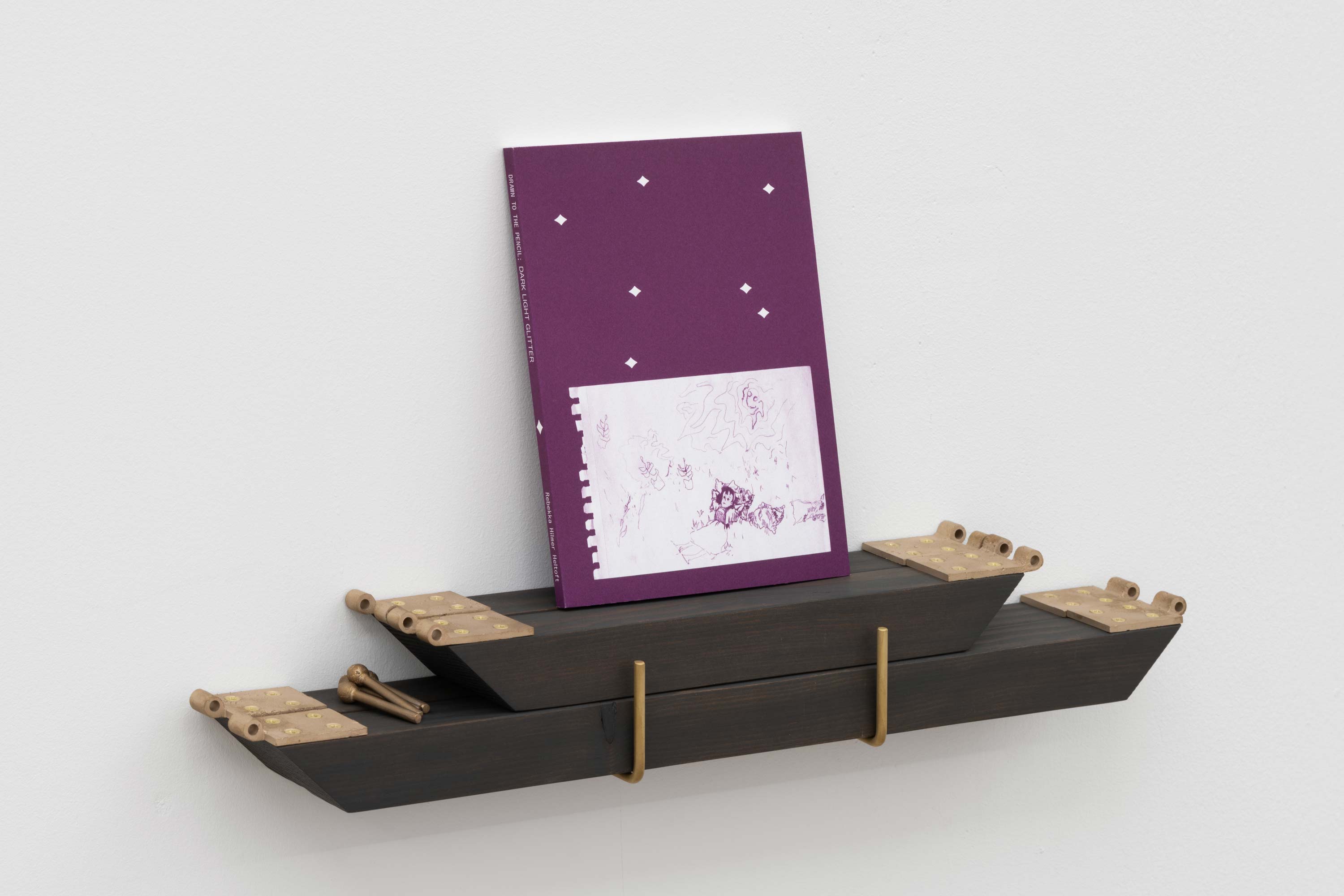 Drawn to the Pencil Dark Light Glitter 1